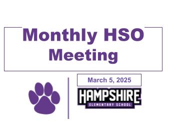 Hampshire School Organization Meeting